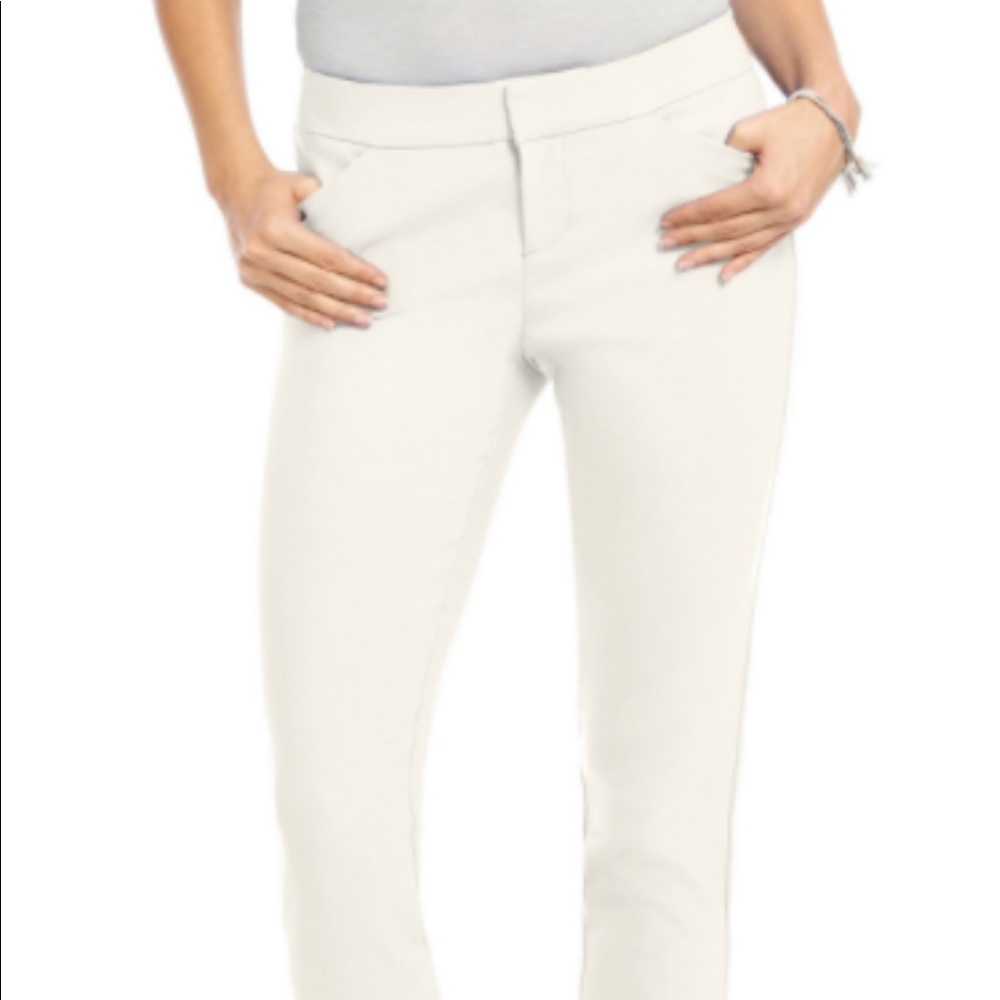 ECRU Skinny Stretch Ankle Pant